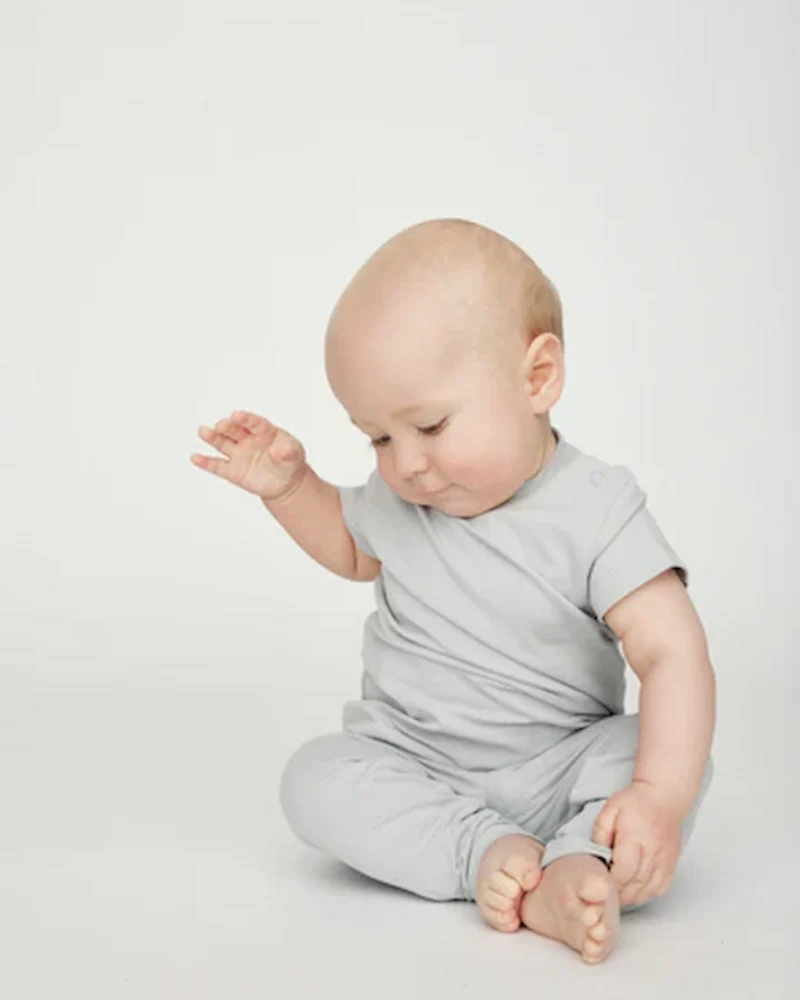 Kortærmet t-shirt på baby